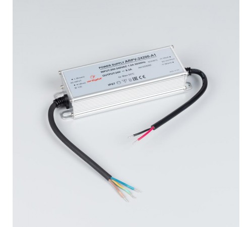 Блок питания ARPV-24200-A1 (24V, 8.3A, 200W) (Arlight, IP67 Металл, 3 года)  033092  Arlight