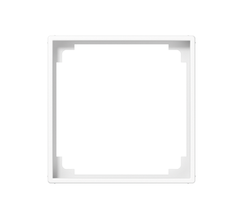 Промежуточная рамка для монтажа розеток RJ45WAEG фирм Ackermann, Gummerrsbach; белая  A590ZAWW  Jung