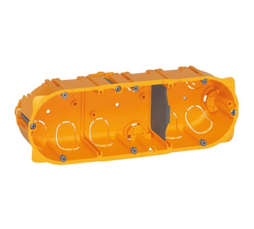 Коробка установочная BATIBOX для сухих перегородок 3п гл.40мм  080043  Legrand