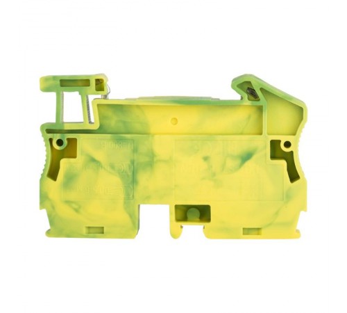 Колодка клеммная самозажимная JXB-ST-6 земля EKF PROxima  plc-jxb-st-6-pen  EKF