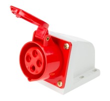 Розетка 114 стационарная 3Р+РЕ 16А 380В IP44  11-8910  REXANT