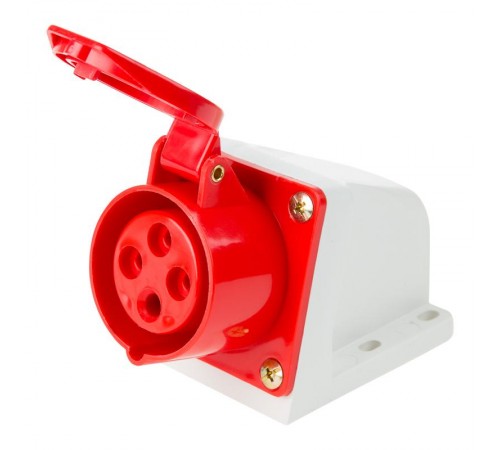 Розетка 114 стационарная 3Р+РЕ 16А 380В IP44  11-8910  REXANT