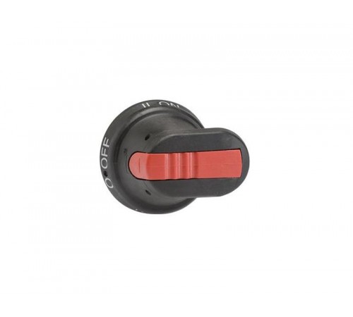 Ручка управления OHB45J6E011 (черная) замок только в 0 пол. выносная для реверсивных рубильников ОТ16..125F_С  1SCA022594R7110  ABB