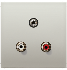 2x Cinch Audio (RCA) / Stereo разъем (TRS 3.5 mm) MAES1011 Jung