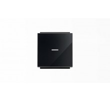 Клавиша для 1-клавишных выключателей/переключателей/кнопок с линзой подсветки, серия SKY, цвет стекло чёрное2CLA850130A2501 ABB