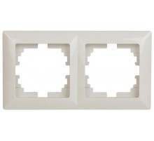 4-502-02 Intro Рамка на 2 поста, СУ, Solo, сл.кость  Б0043411  Intro