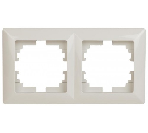 4-502-02 Intro Рамка на 2 поста, СУ, Solo, сл.кость  Б0043411  Intro