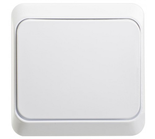 Этюд Белый О/У Переключатель 1-клавишный  BA10-004B  SE