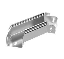 Угол горизонтальный 90 градусов Стандарт INOX (AISI 304) 50х50  PR16.3493  Промрукав