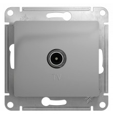 Glossa Алюминий Розетка TV, механизм  GSL000393  SE