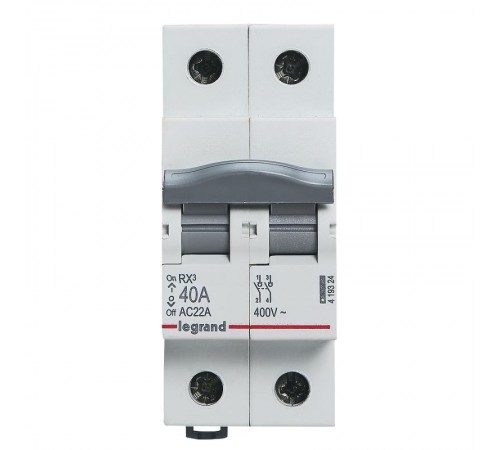 RX3 Выключатель-разъединитель 2П 40A  419324  Legrand