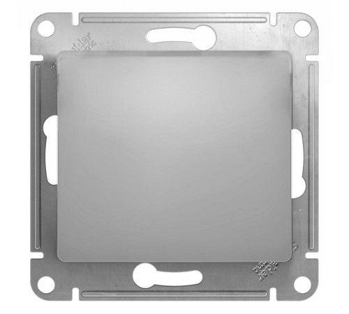 Glossa Алюминий Выключатель 1-клавишный, сх.1, 10АХ  GSL000311  SE