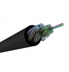 FO-AWS2-IN/OUT-62-1-LSZH-BK Кабель волоконно-оптический 62.5/125 (OM1) многомодовый, 1 волокно,гибкий,бронир.,LSZH, нг(А)-HF,черн. 448813  Hyperline