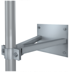 Кронштейн прижимной для трубы D=115мм (вылет 1000 мм)  kpms-115-1000  EKF