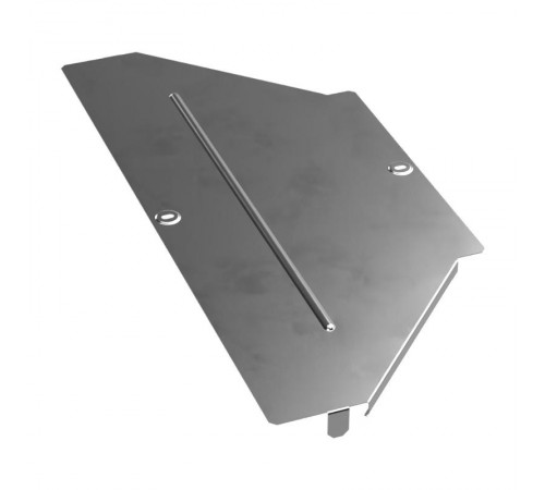 Крышка переходника симметричного Стандарт INOX (AISI 304) 600х300  PR16.5982  Промрукав