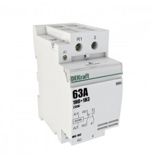 Контактор модульный 1НО+1НЗ 63А 230В МК-103  18086DEK  DEKraft