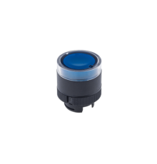 Головка кнопки прозрачная, синий, пласт. MTB2-EW36  43224  ОВЕН