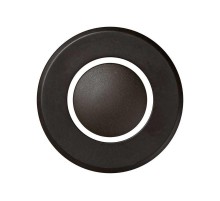 Simon 88 Накладка на светорегулятор нажимной с голубой подсветкой, S88, коричневый  88034-32  Simon