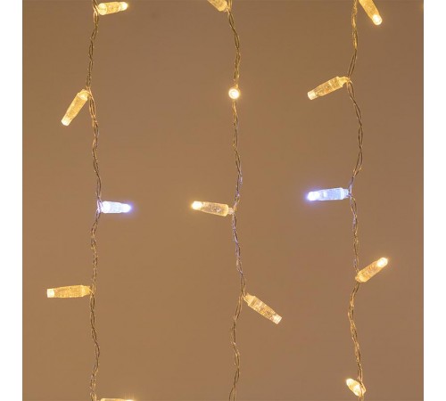 Светодиодная гирлянда ARD-CURTAIN-CLASSIC-2000x3000-CLEAR-760LED-BLINK Warm-White (230V, 60W)  024869  Arlight