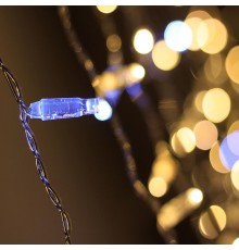 Светодиодная гирлянда ARD-CURTAIN-CLASSIC-2000x1500-CLEAR-360LED-BLINK Warm-White (230V, 60W)  024853  Arlight