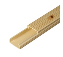 Кабель-канал сосна 2-й замок в п/э 20х10 (96 м/уп)  PR03.0181  Промрукав