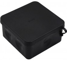 КР2404-08-И Коробка разветвительная (черный)  КР2404-08-И  HEGEL