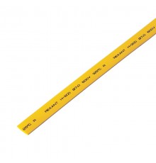 Термоусадка 8,0 / 4,0 мм, желтая (1м)  20-8002  REXANT