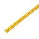 Термоусадка 8,0 / 4,0 мм, желтая (1м)  20-8002  REXANT