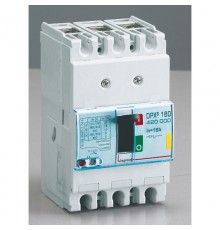 Автоматический выключатель DPX 160 - термомагнитный расцепитель - 16 кА - 400 В~ - 3П - 16 А  420000  Legrand