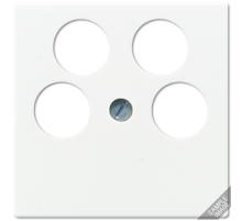 Крышка для SAT-TV-розетки с 4-мя гнездами; слоновая кость A561-4SAT2 Jung