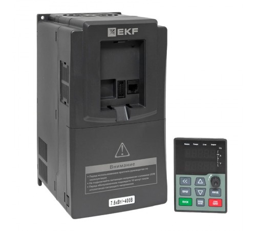 Преобразователь частоты 7,5/11кВт 3х400В VECTOR-100 EKF PROxima  VT100-7R5-3B  EKF