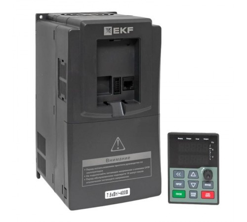 Преобразователь частоты 7,5/11кВт 3х400В VECTOR-100 EKF PROxima  VT100-7R5-3B  EKF