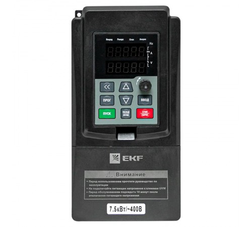 Преобразователь частоты 7,5/11кВт 3х400В VECTOR-100 EKF PROxima  VT100-7R5-3B  EKF