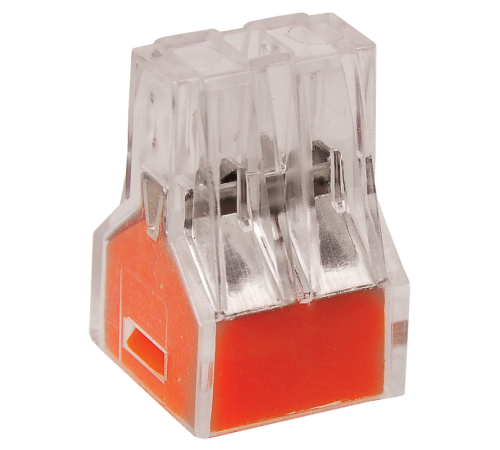 Строительно-монтажная клемма СМК 773-324 оранжевая   UKZ-001-324  IEK