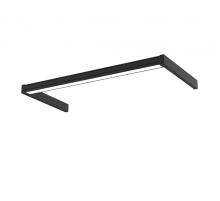 Светильник светодиодный ДПО VARTON Integral 25Вт CRI90 4000K 1535х605х70мм IP40 RAL9005 черный муар опал  V1-E0-90373-60OP0-4002540  VARTON