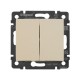 Valena Сл. кость Переключатель 2-х клавишный  774308  Legrand