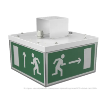 Световой указатель аварийного освещения BS-ADAMAT-51-S1-STABILAR2  a15398  Белый свет
