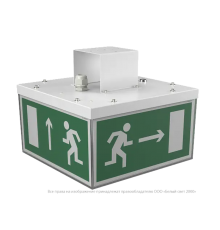 Световой указатель аварийного освещения BS-ADAMAT-51-S1-STABILAR2  a15398  Белый свет