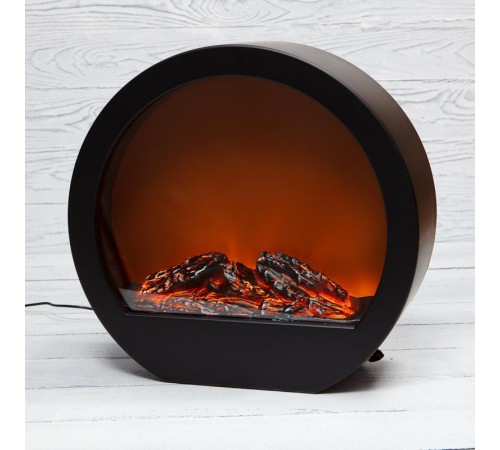 Светодиодный камин Лаунж с эффектом живого огня 35,3х12,4х33,7 см, с адаптером питания и батарейками 4 х АА (не в комплекте)  513-038  NEON-NIGHT