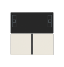 крышка к Room-controller, в сборе  A4093TSA  Jung