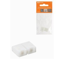 Коннектор для жесткого соединения двух светодиодных лент шириной 8 мм, (уп. 2 шт)  SQ0331-0402  TDM