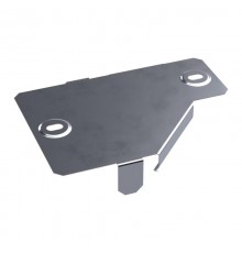 Крышка переходника правого Стандарт INOX (AISI 316) 100х50  PR16.5836  Промрукав