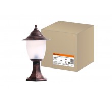 Светильник садово-парковый Прага Эл-11-72М 60 Вт Е27 напольный медь  SQ0330-0512  TDM