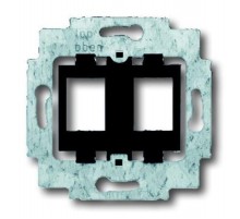 Супп. для 2-х экран. LWL раз. ckermann,AMP/tyco Electronics(серии SlimLine),Brand-Rex,с чёрн.цоколем,без распорок  1753-0-9973   2CKA001753A9973  A