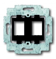 Супп. для 2-х экран. LWL раз. ckermann,AMP/tyco Electronics(серии SlimLine),Brand-Rex,с чёрн.цоколем,без распорок  1753-0-9973   2CKA001753A9973  A