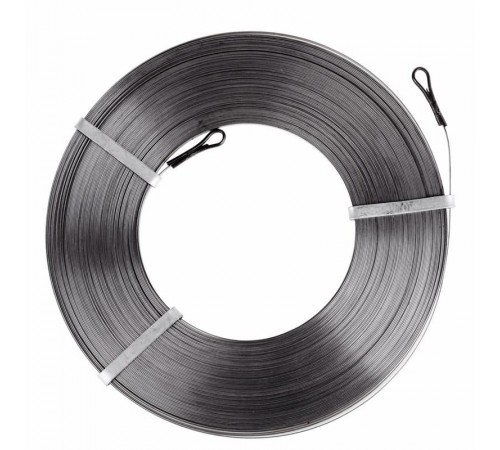 Протяжка кабельная стальная плоская, 30м  47-5030-6  PROconnect