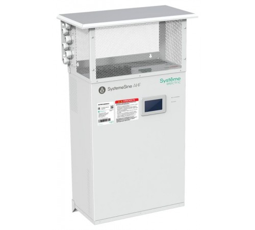 Активный фильтр гармоник 150А, 400В, IP31, навесной модуль, ЖК  AHFM150W4D31  SE