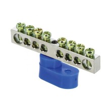 Шина "N" 63.08 (1-н изолятор стойка) никель EKF PROxima  sn1-63-08-1  EKF