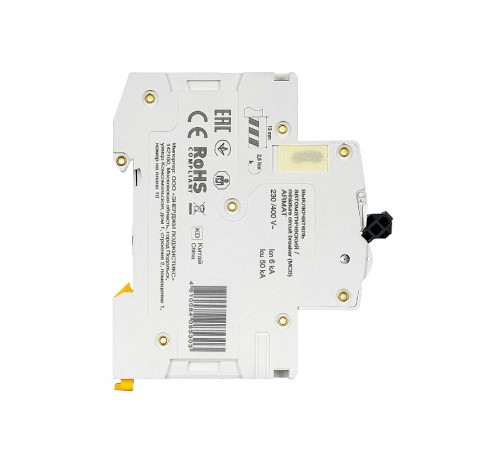 Выключатель автоматический однополюсный M06N 1P C 25А 6кА ARMAT  AR-M06N-1-C025  IEK