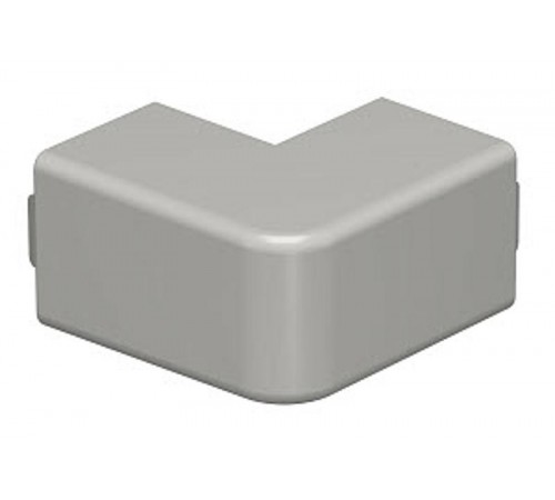 Крышка внешнего угла кабельного канала WDK 25x25 мм (ПВХ,серый) (WDK HA25025GR)  6158374  OBO Bettermann